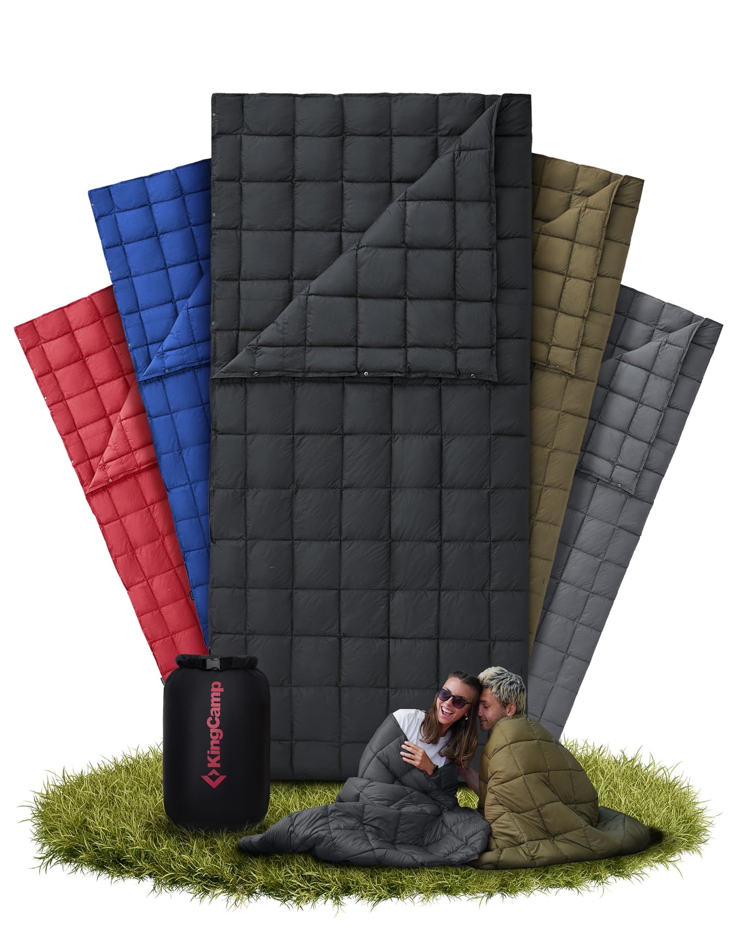 KingCamp Camping Blanket Thermal Ultralight Multifunctional Warm Travel Outdoor Blanket