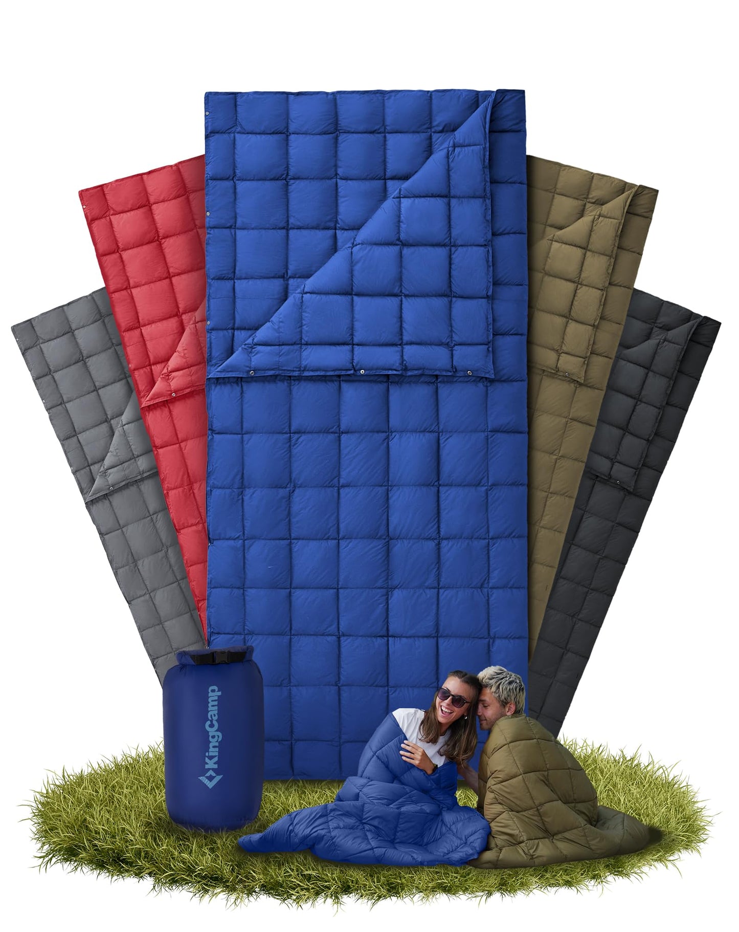 KingCamp Camping Blanket Thermal Ultralight Multifunctional Warm Travel Outdoor Blanket