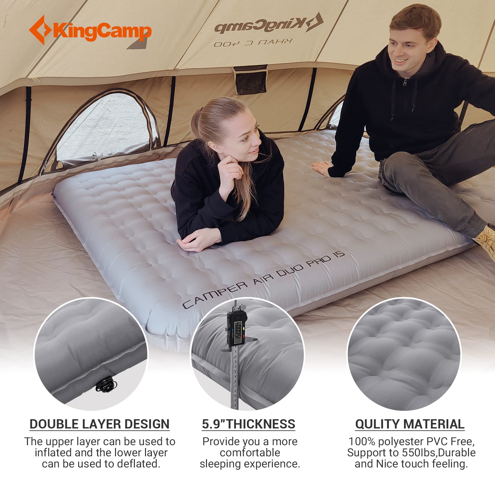 KingCamp Double Air Pad
