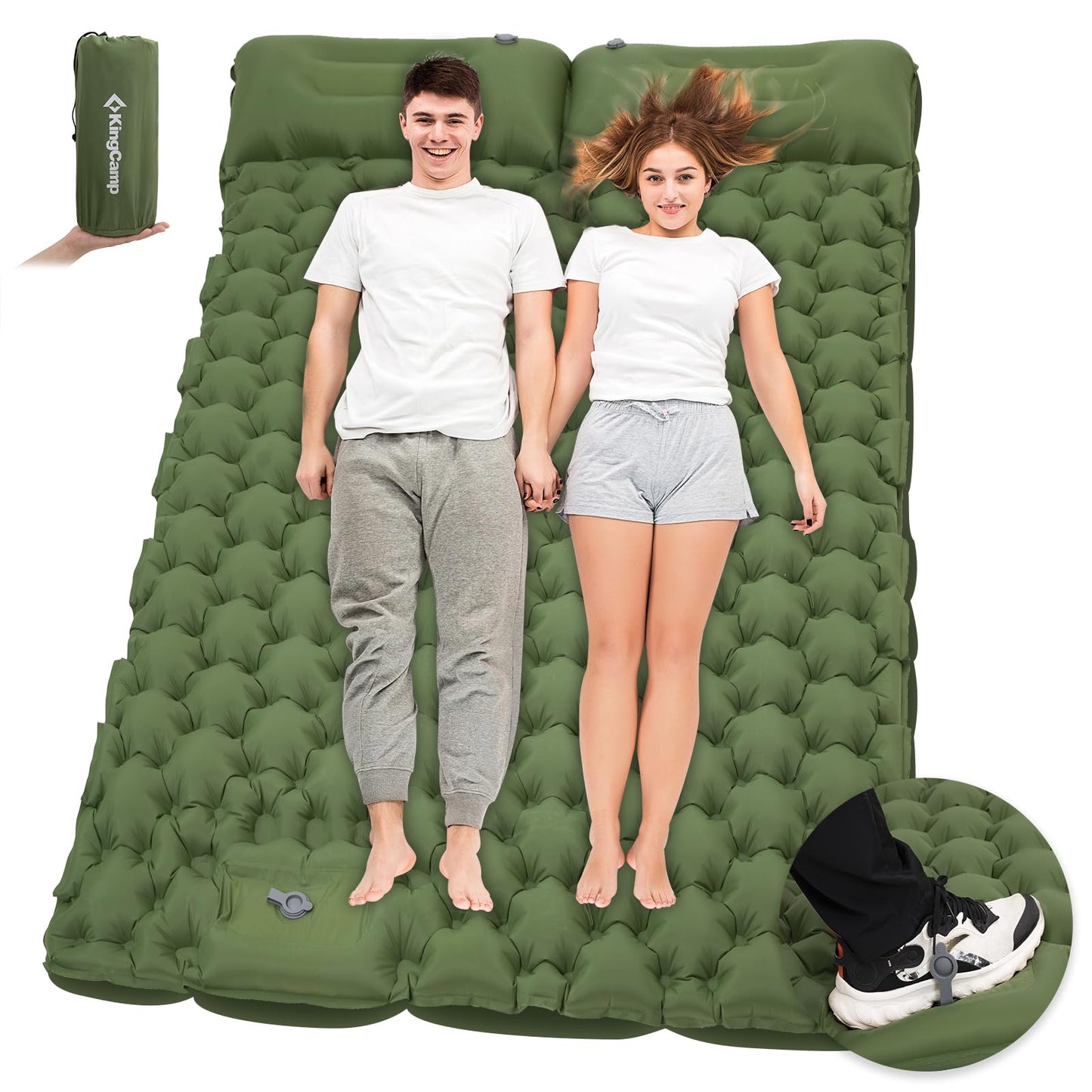 KingCamp COMFORT DUO 9 Double Air Pad