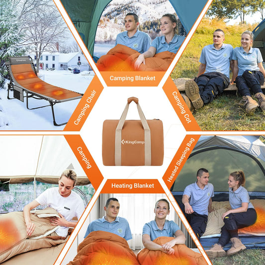 KingCamp WHEATLAND 450 3 in 1 Sleeping Bag