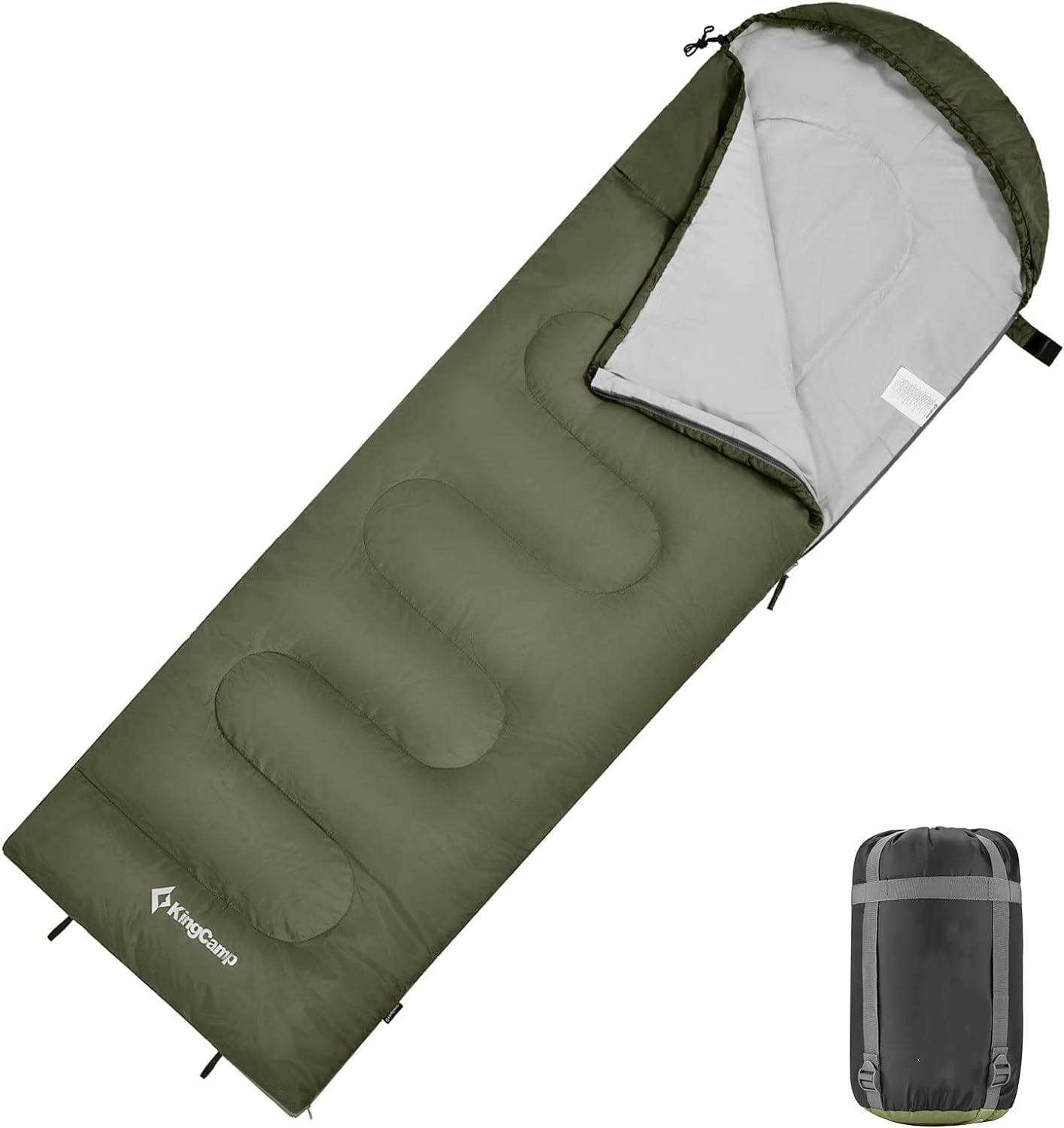 KingCamp Joinable 3 Season Envelope Sleeping Bag