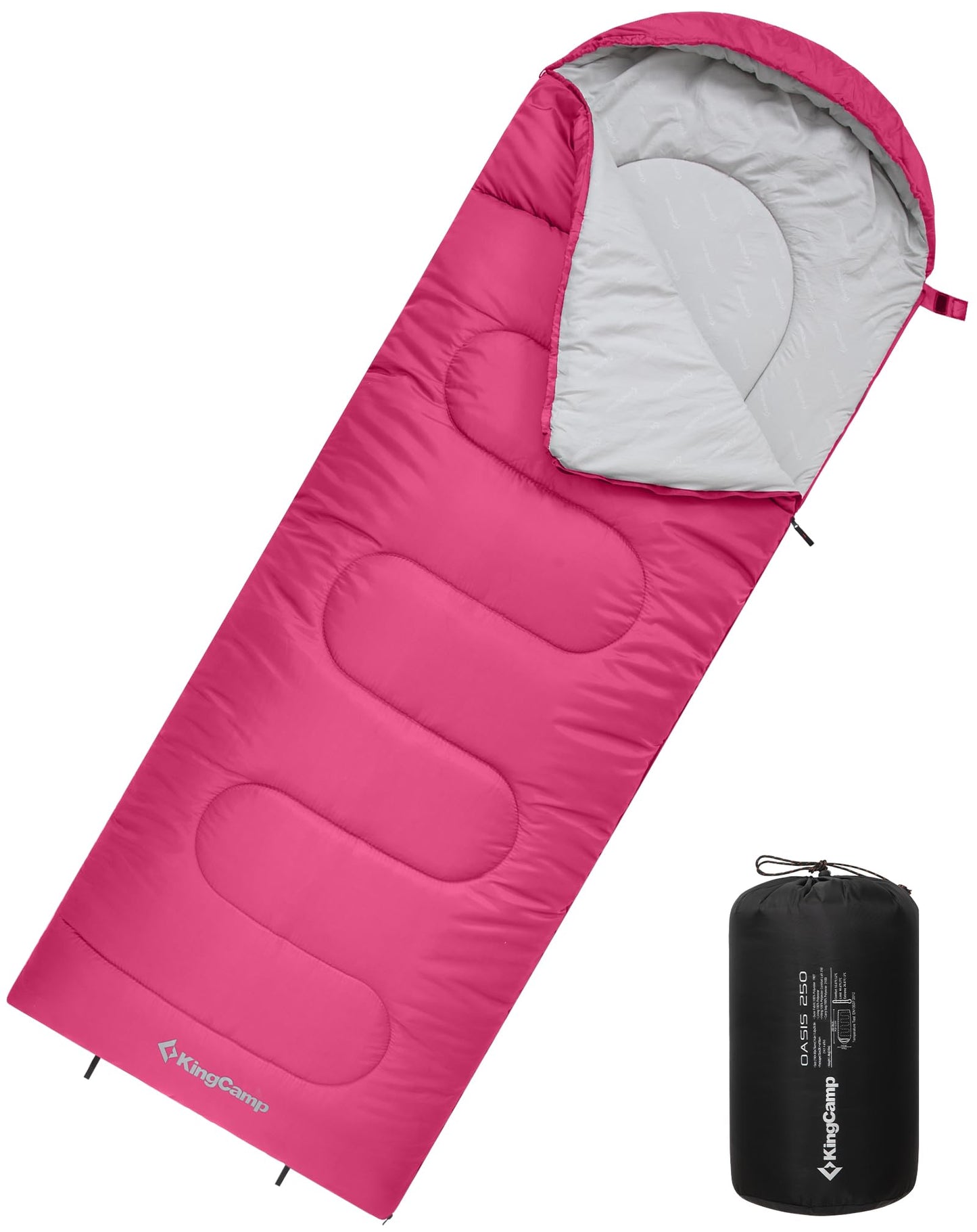 KingCamp Joinable 3 Season Envelope Sleeping Bag