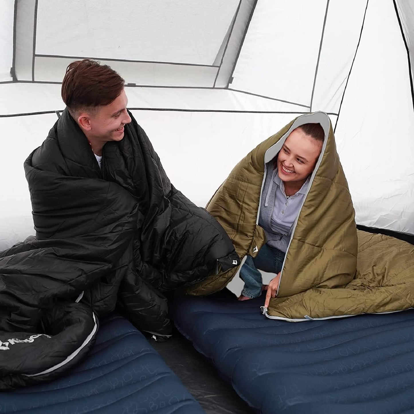 KingCamp Joinable 3 Season Envelope Sleeping Bag