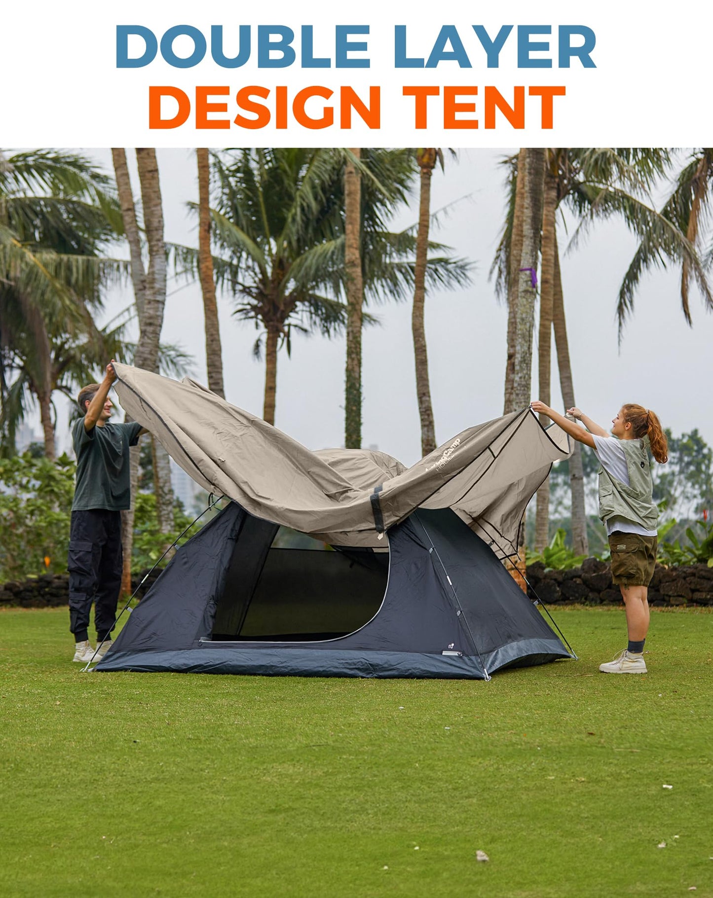 KingCamp HOLIDAY IV Camping Tent