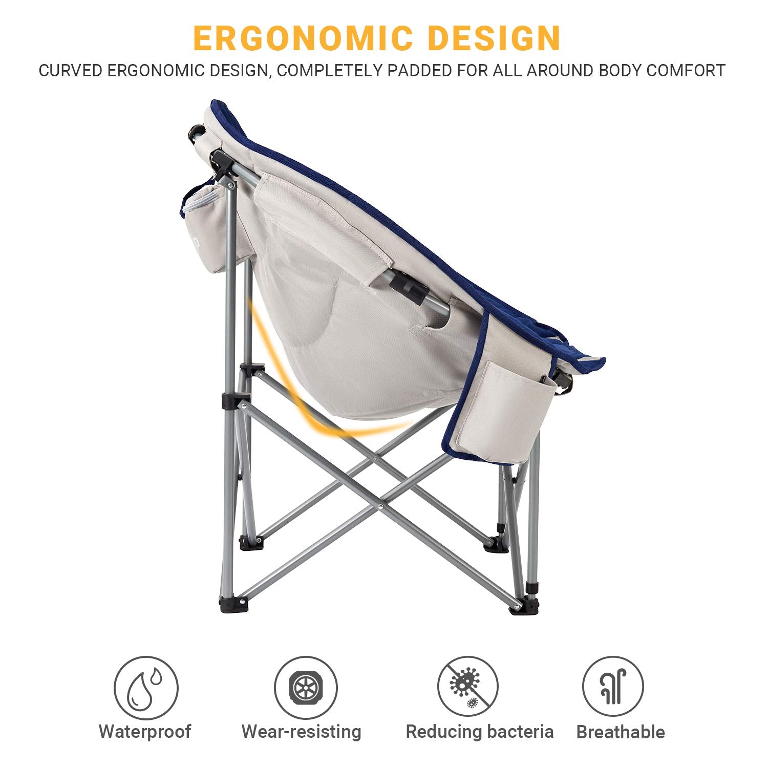 KingCamp Saucer Chair Camping Chair