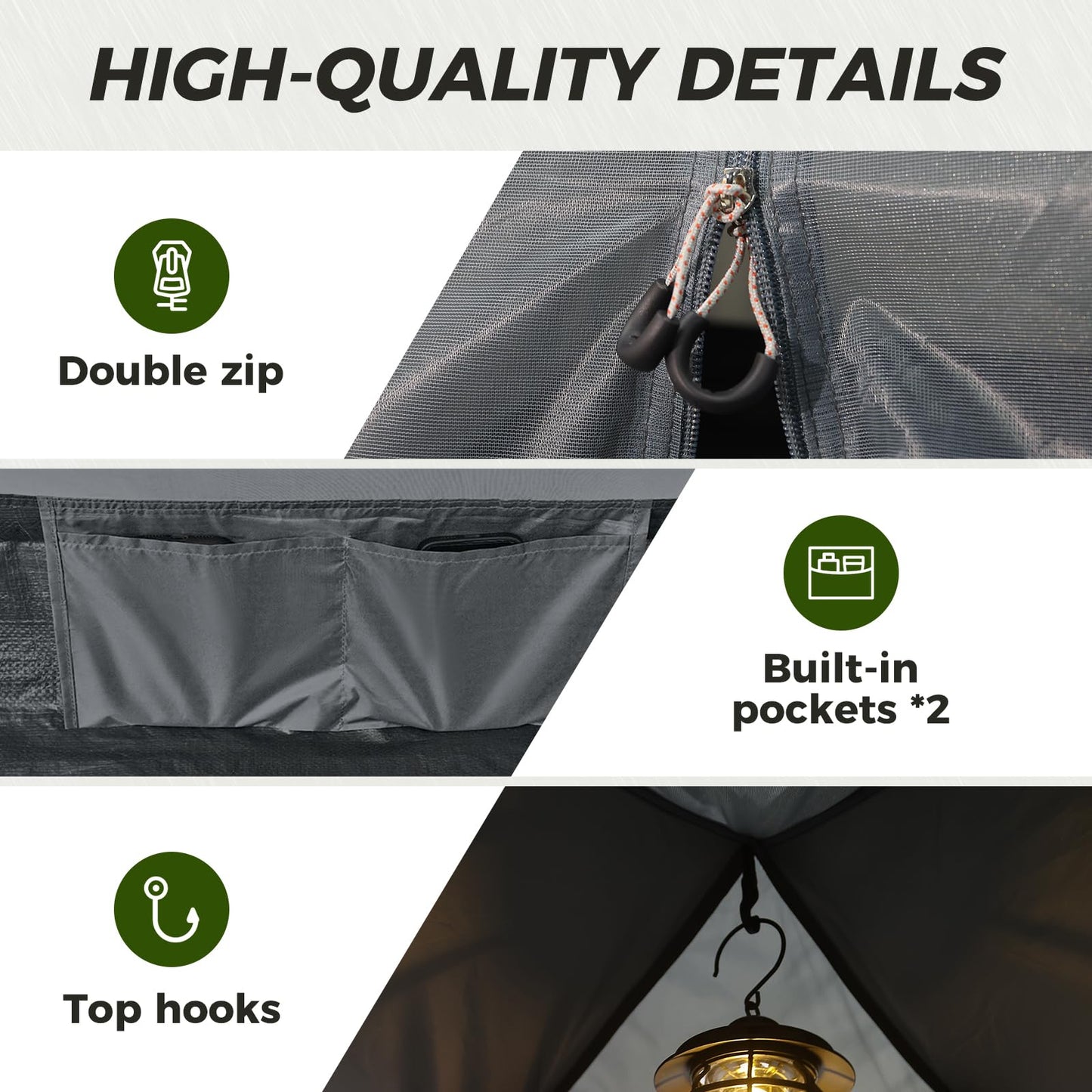 KingCamp Backpacking Tent For 2