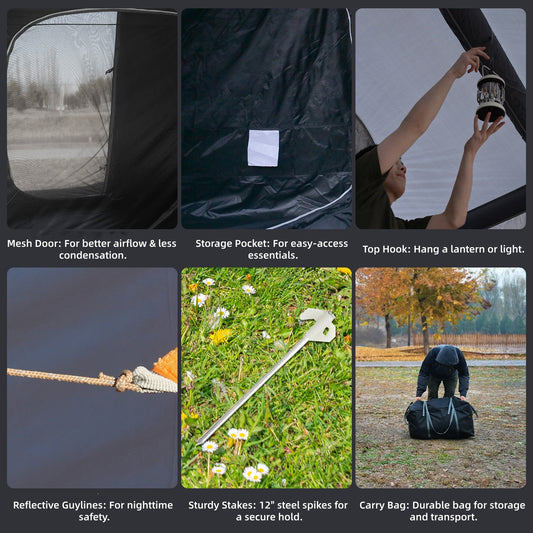 KingCamp BOUNDLESS AIR2 Inflatable Car Tent