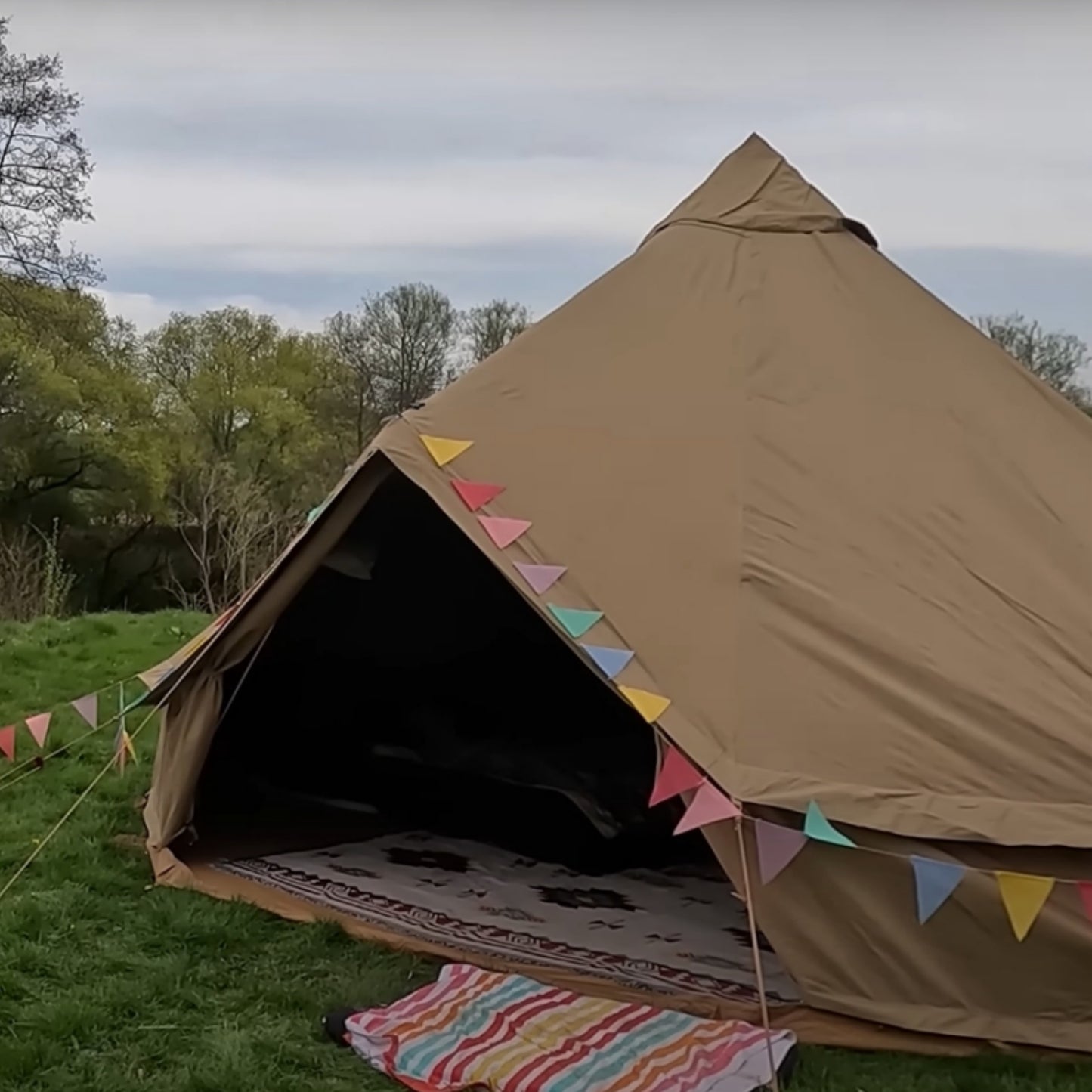 KingCamp 4-Season Khan Canvas Tent