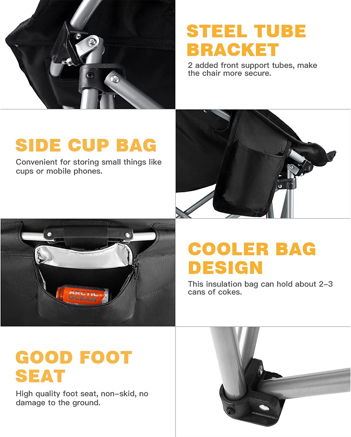 KingCamp Saucer Chair Camping Chair