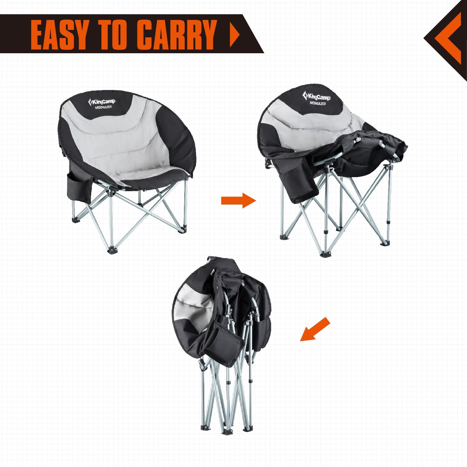 KingCamp Saucer Chair Camping Chair