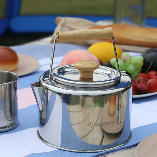 KingCamp SKYWALKER Kettle Stainless Steel Camping Kettle