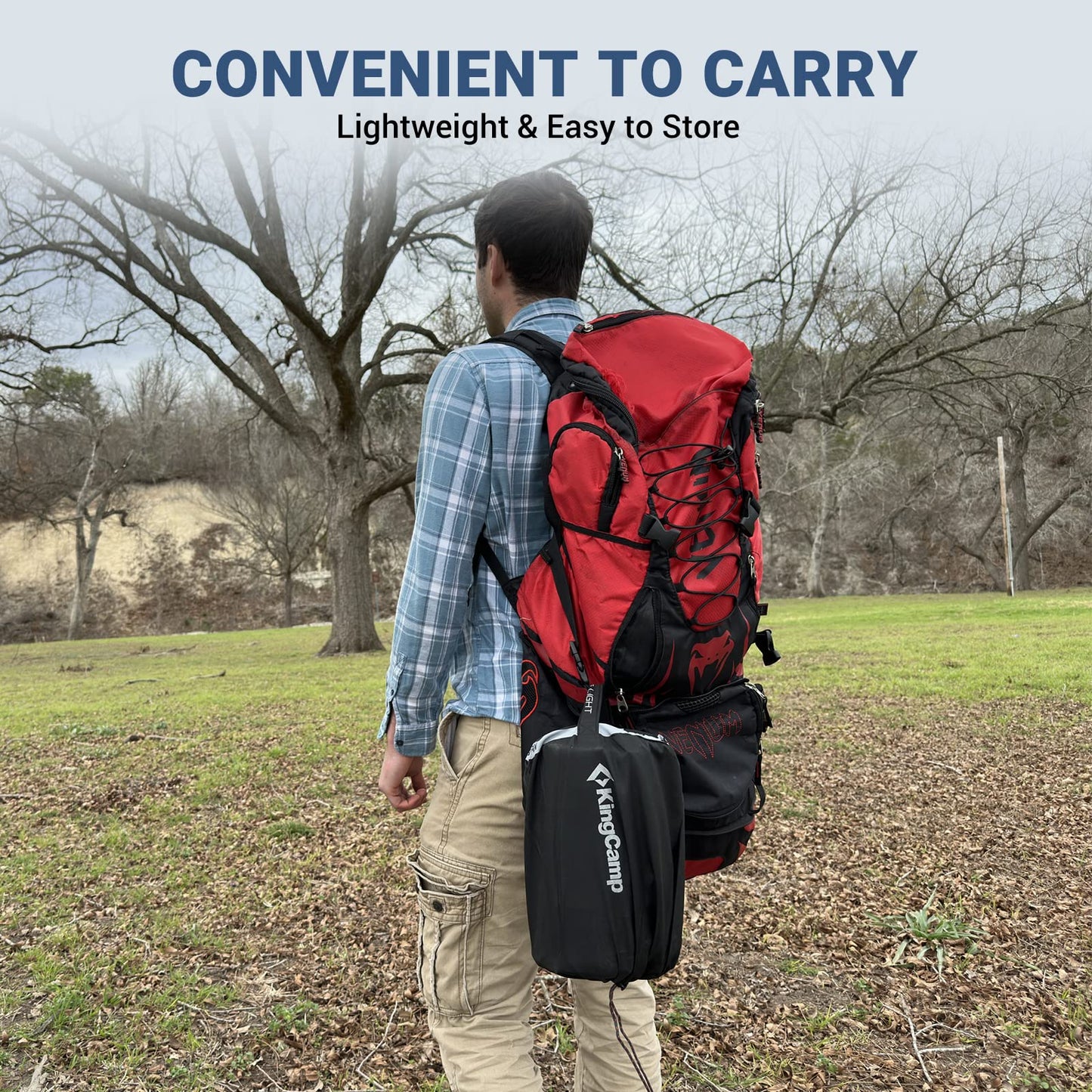 KingCamp Classic Light Sing Self-inflating Sleeping Pad