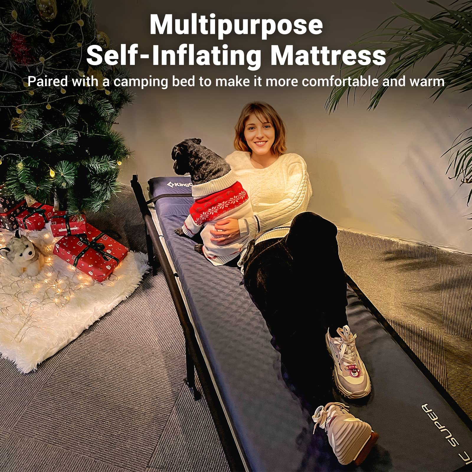 KingCamp Classic Light Sing Self-inflating Sleeping Mattress