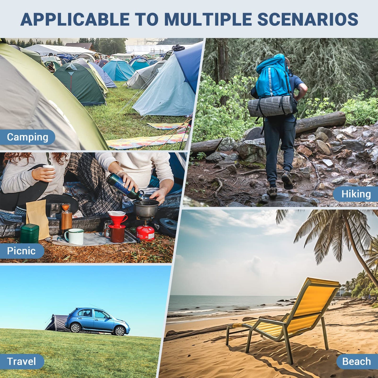 KingCamp Classic Light Sing Self-inflating Sleeping Pad