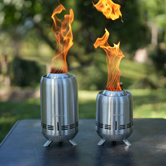 KingCamp Tornado Tabletop Fire Pit with Stand