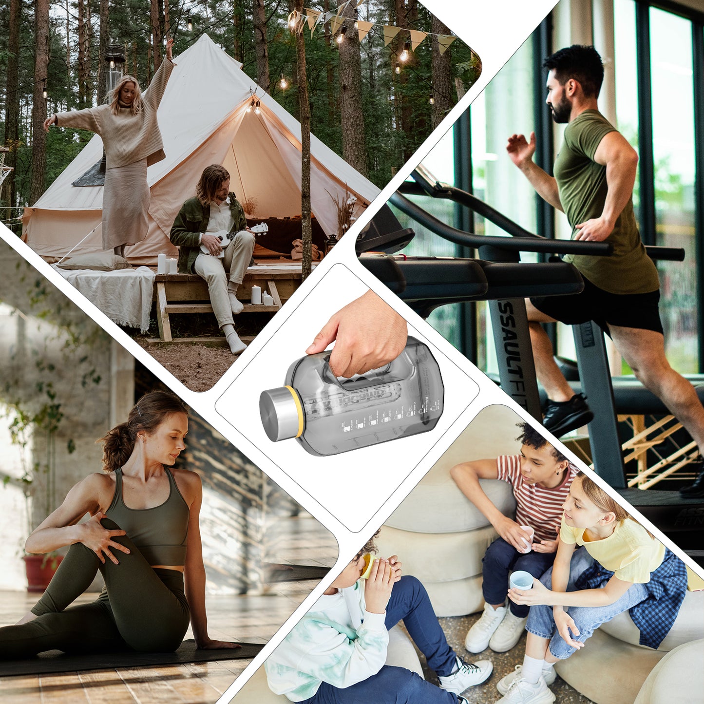 KingCamp 2.2L Sports Camping Outdoor Water Bottle