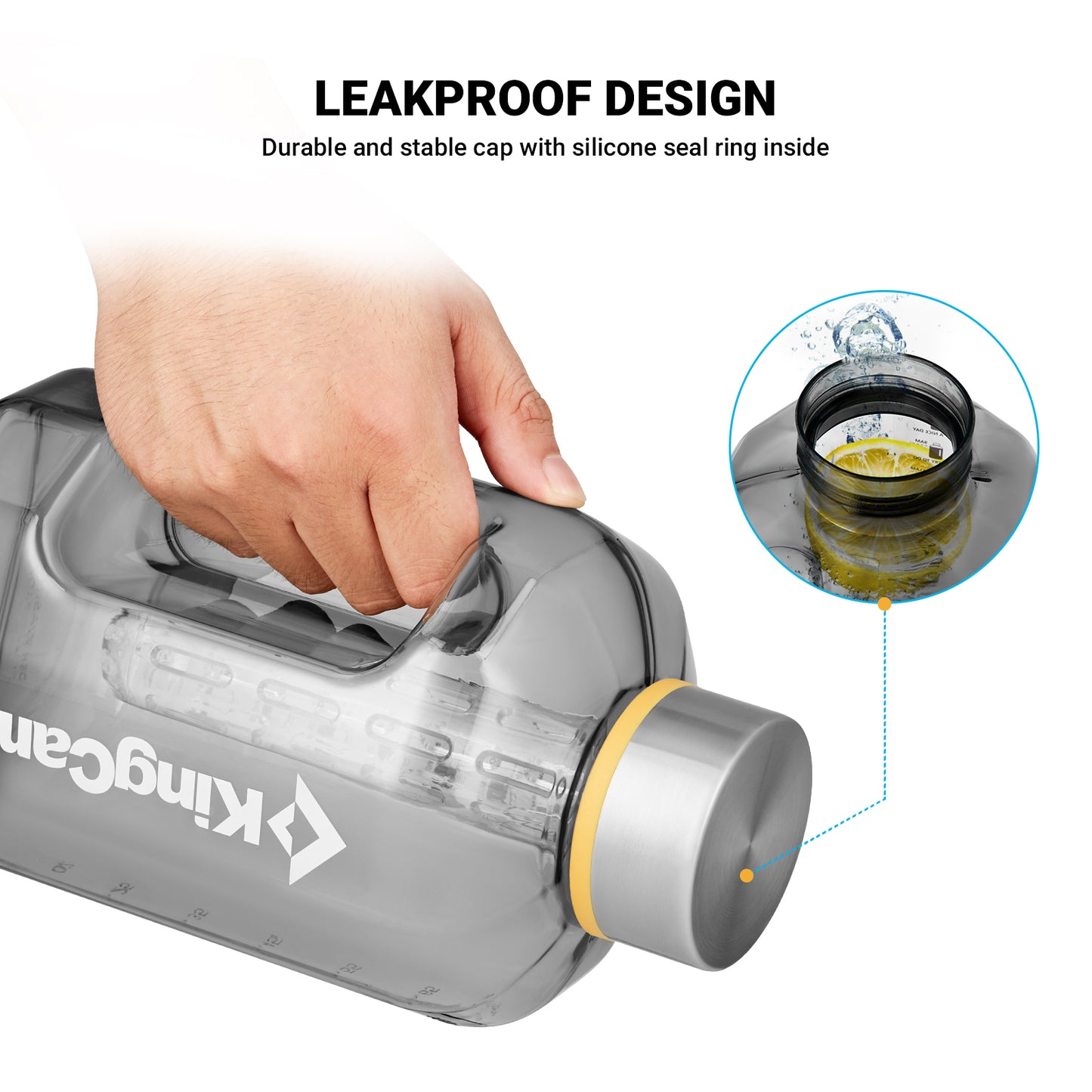 KingCamp 2.2L Sports Camping Outdoor Water Bottle