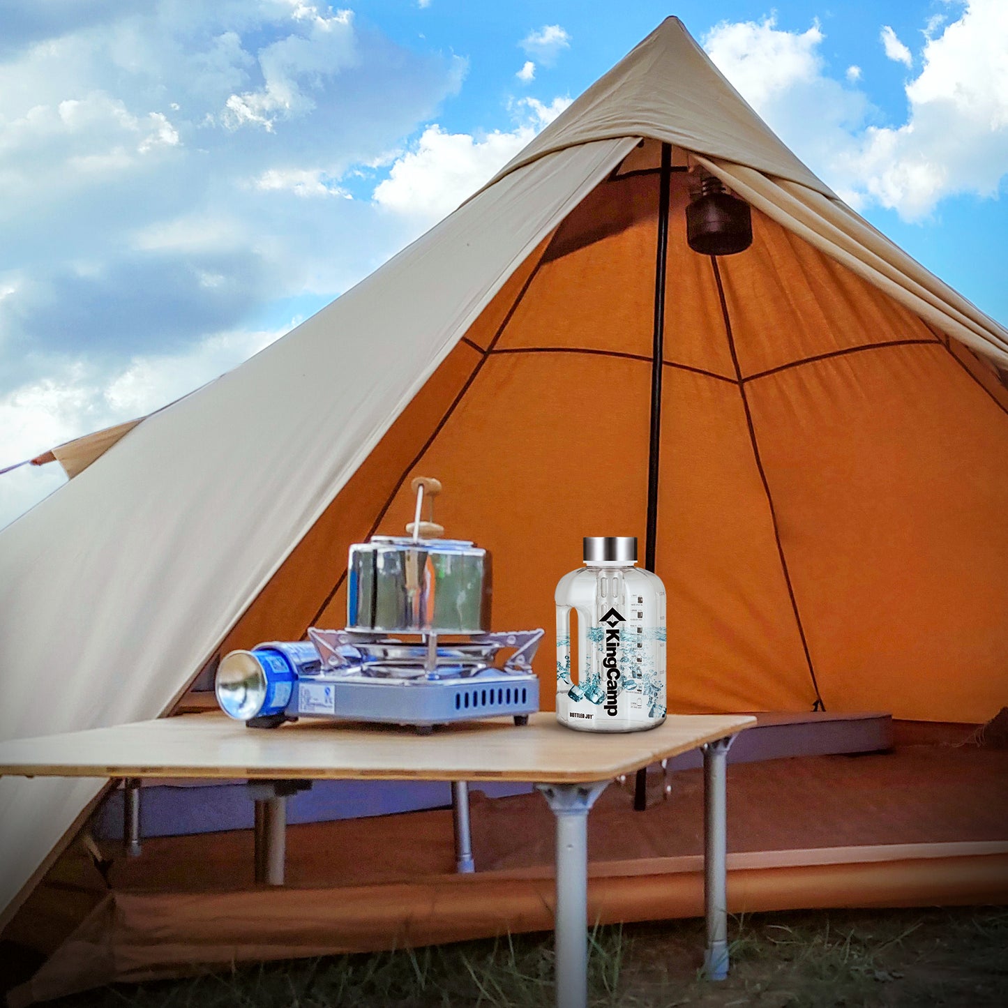 KingCamp 2.2L Sports Camping Outdoor Water Bottle