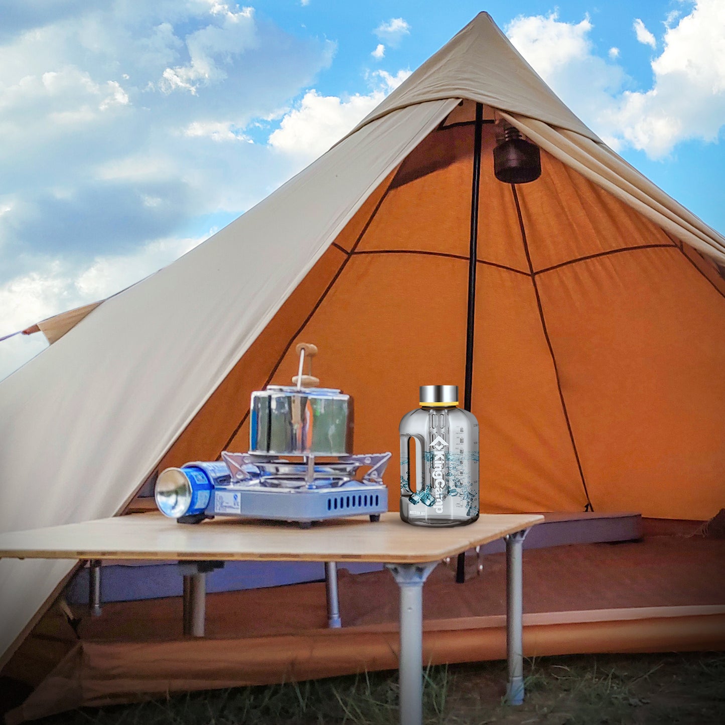 KingCamp 2.2L Sports Camping Outdoor Water Bottle