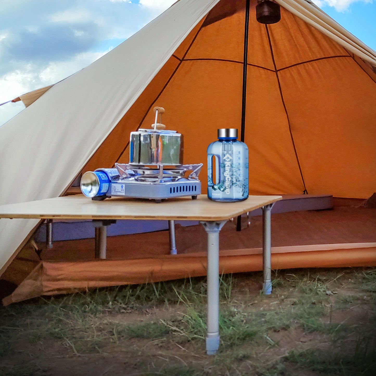 KingCamp 2.2L Sports Camping Outdoor Water Bottle