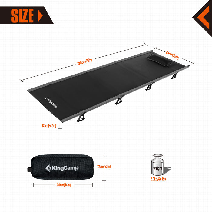 Kingcamp Ultralight Folding Camping Cot