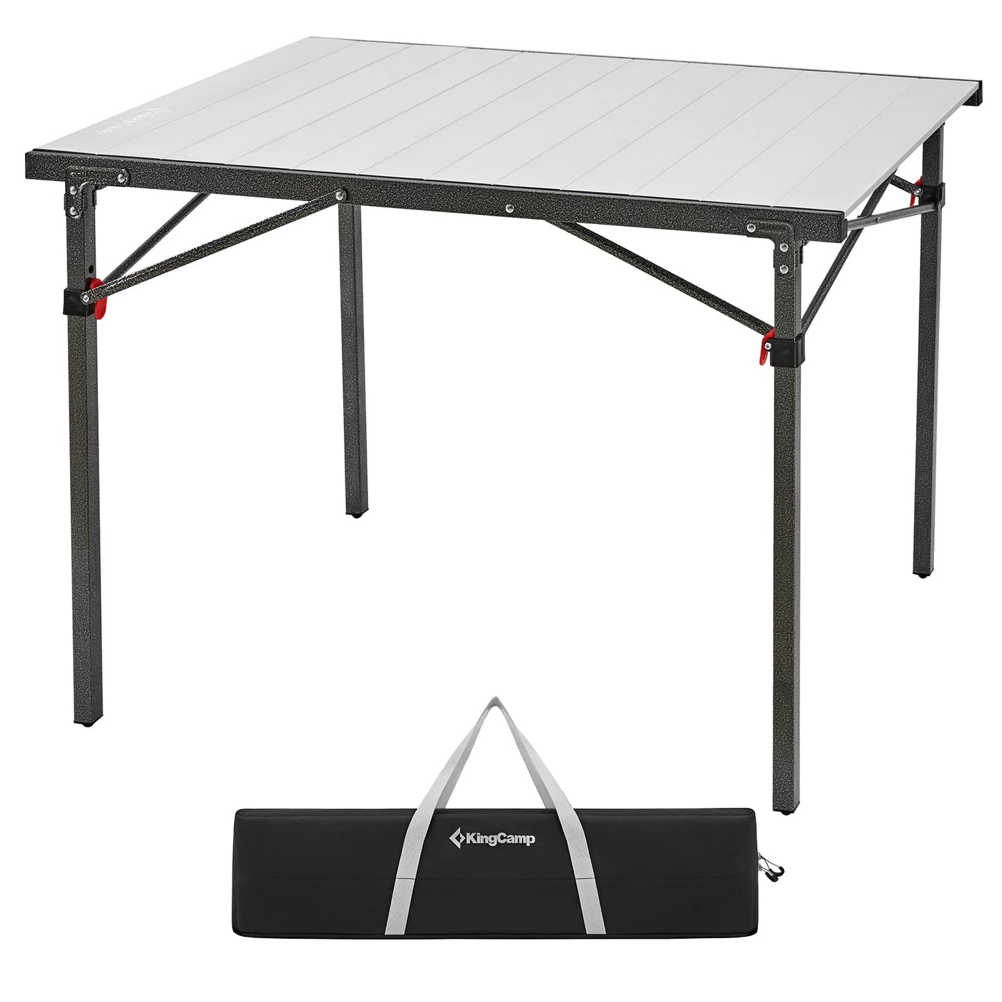 KingCamp Aluminum Roll Up Portable Table