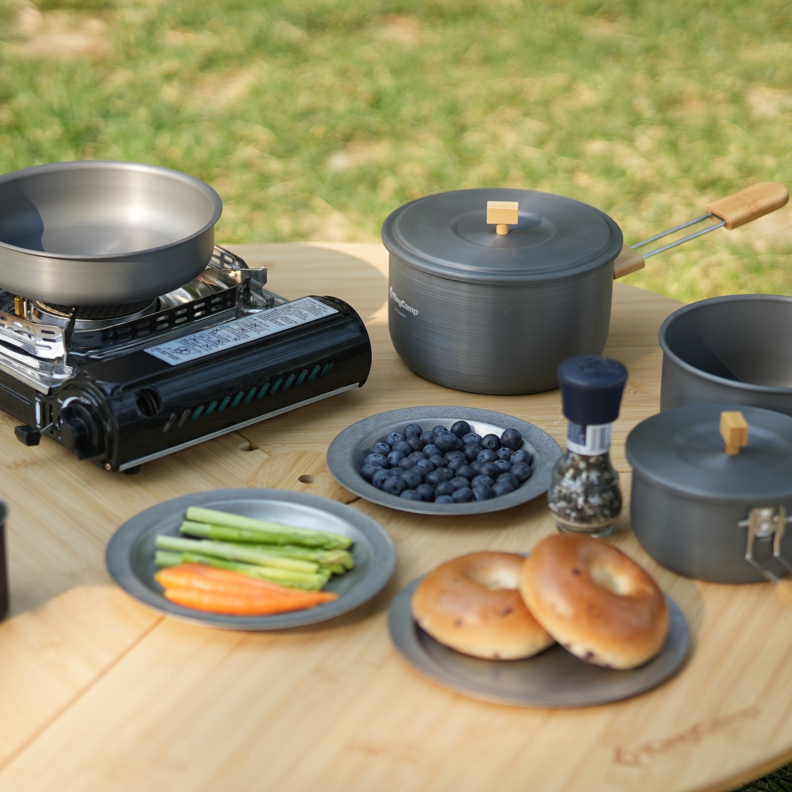 KingCamp NIGHTSTALKER Cookware Set Mess Tin