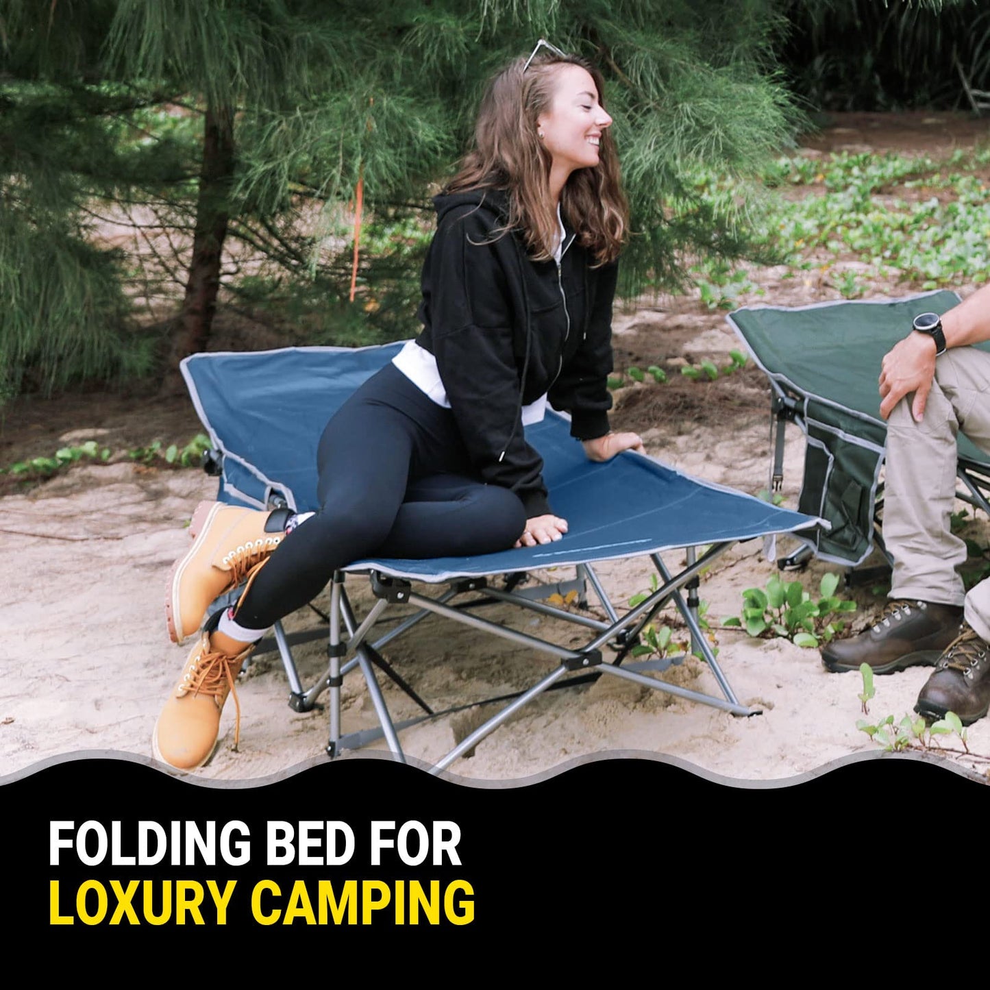 KingCamp Oversized Heavy Duty Camping Cot