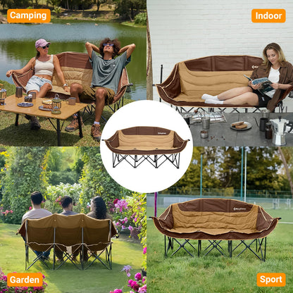 KingCamp Canna C30 3-person Family Sofa Chair