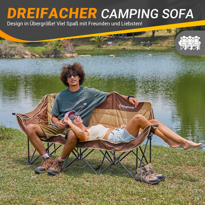 KingCamp Canna C30 3-person Family Sofa Chair