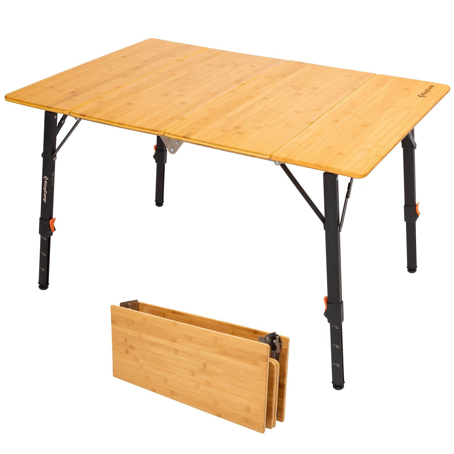 KingCamp BAMBOO Folding Bamboo Table