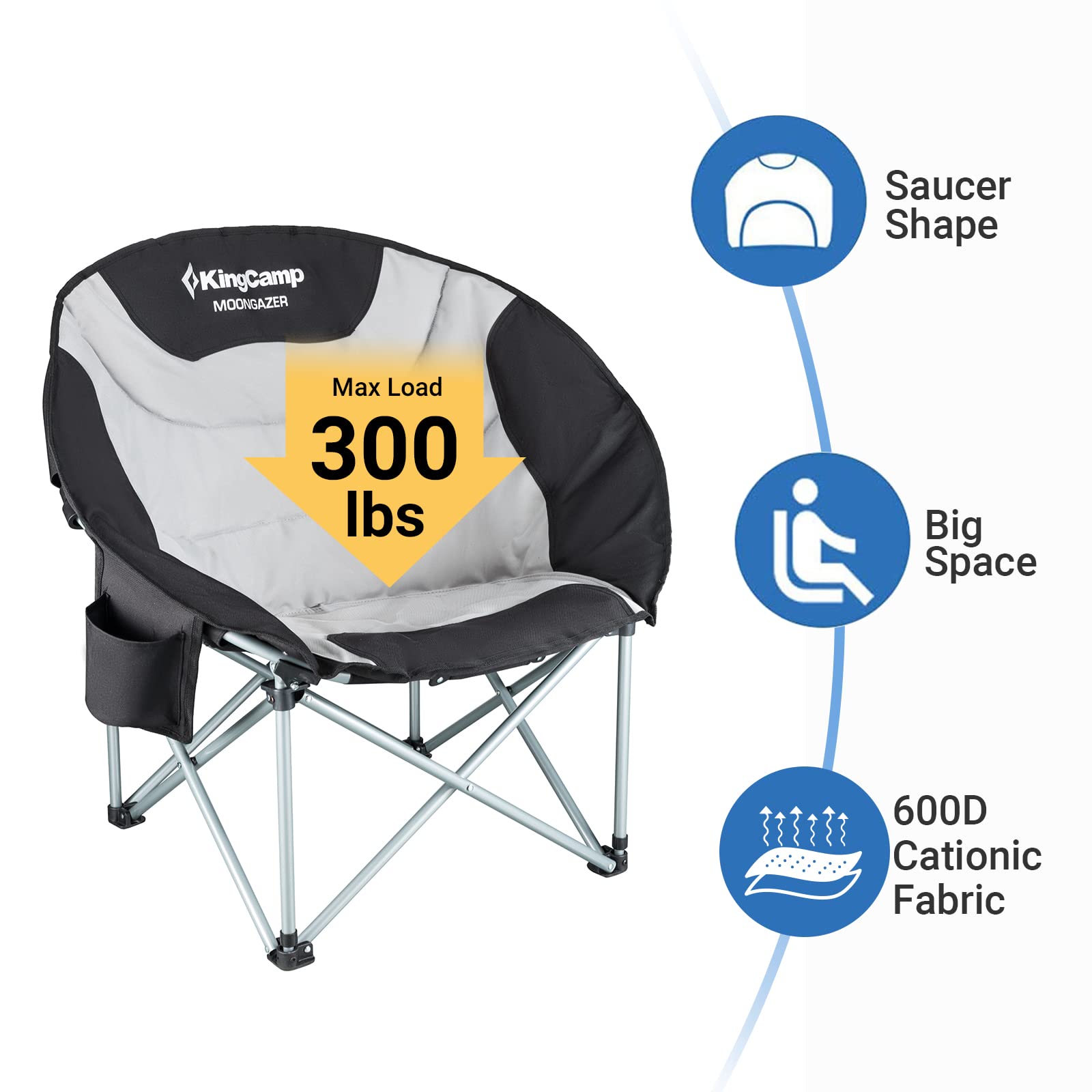 KingCamp Moon Camping Chair