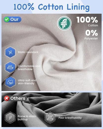 KingCamp Cotton Sleeping Bag for Kids | Indoor & Outdoor Use