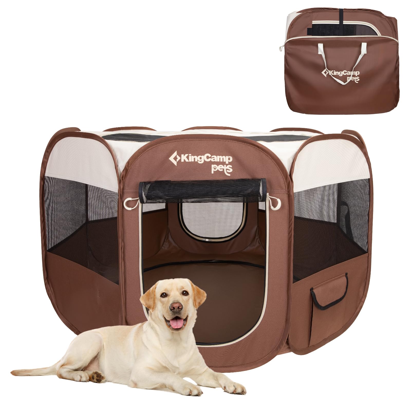 KingCamp PETS ANCONA Dog Playpen