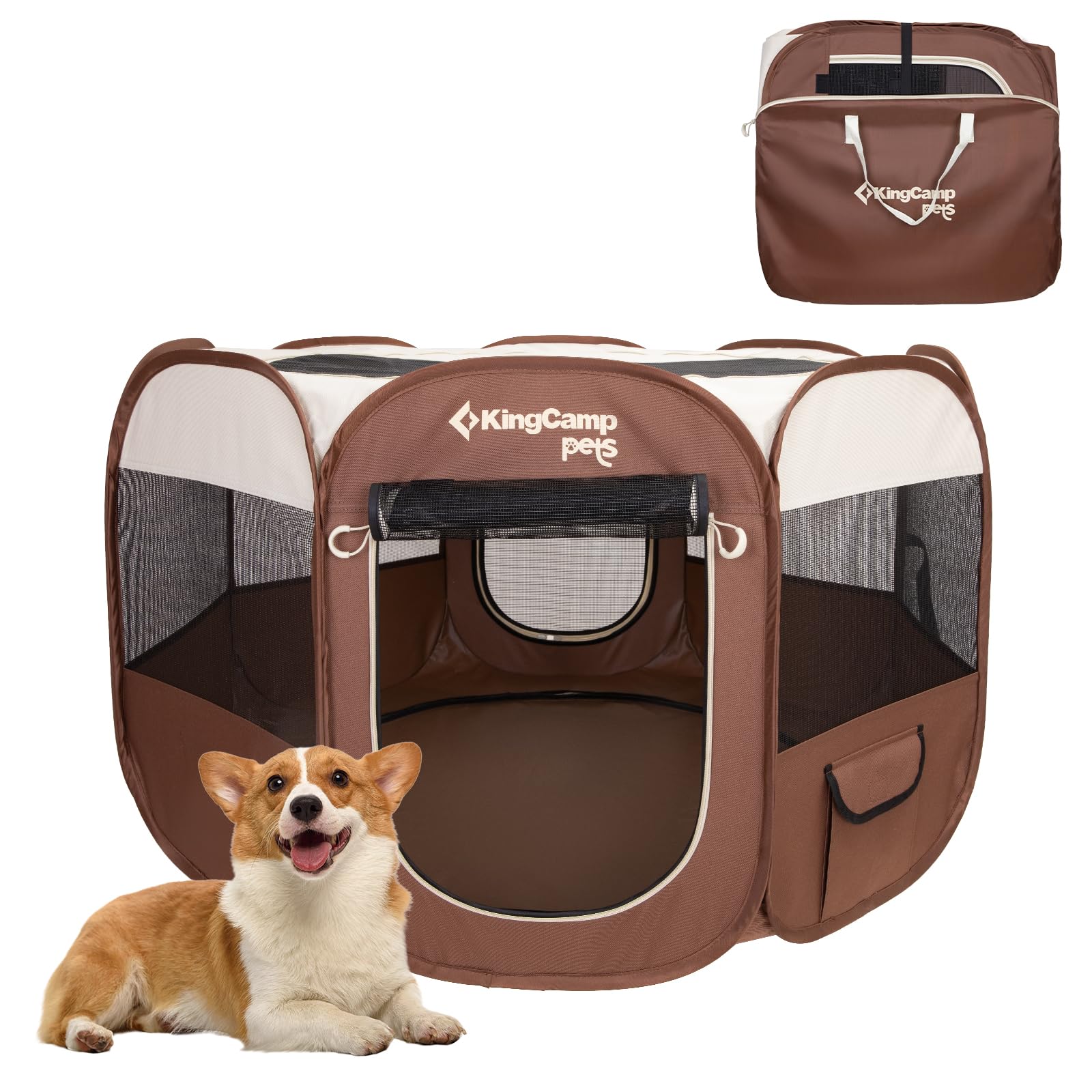 KingCamp PETS ANCONA Dog Playpen