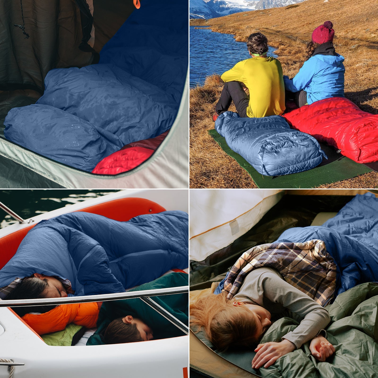 KingCamp Cotton Flannel 3 Season Sleeping Bags