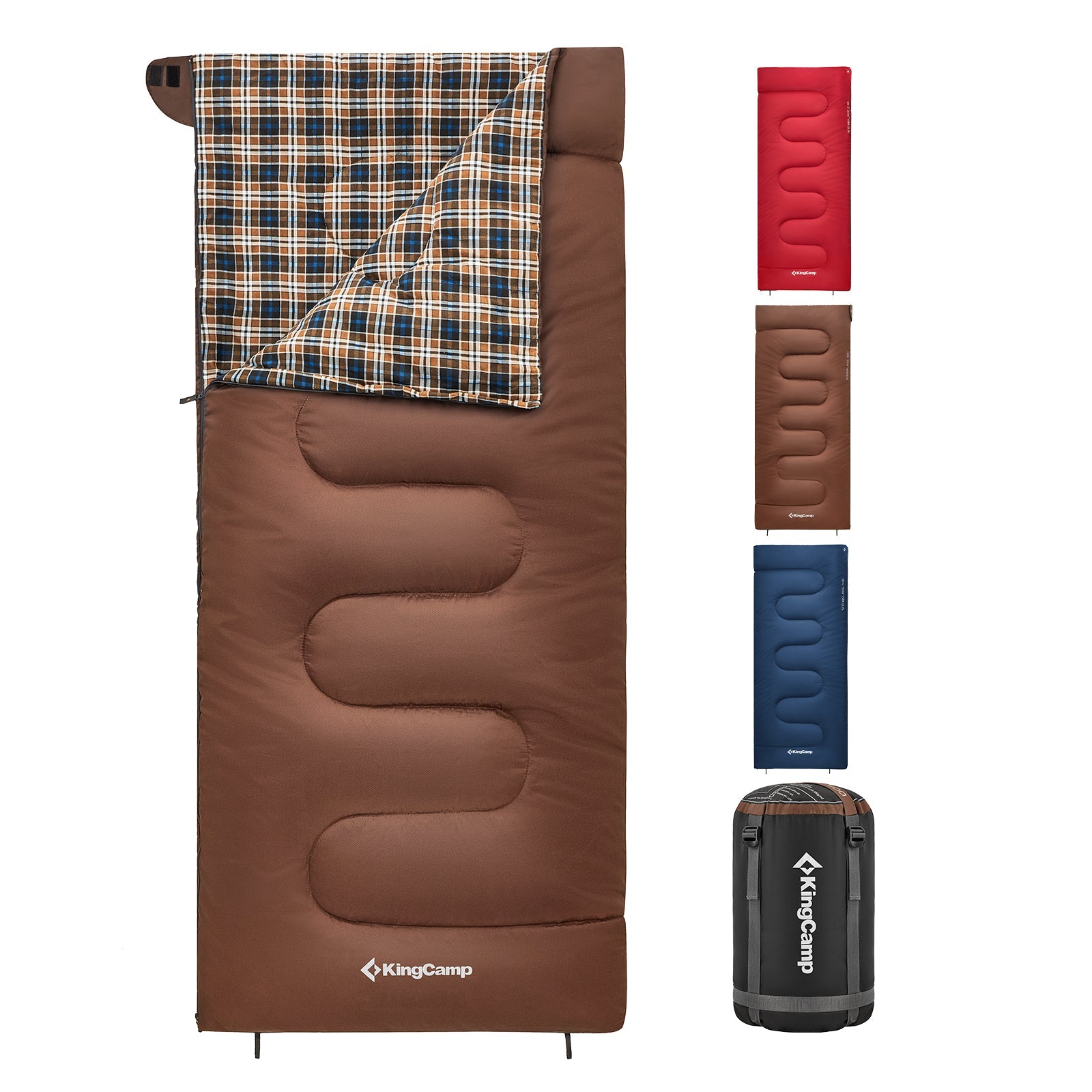 KingCamp Cotton Flannel 3 Season Sleeping Bags