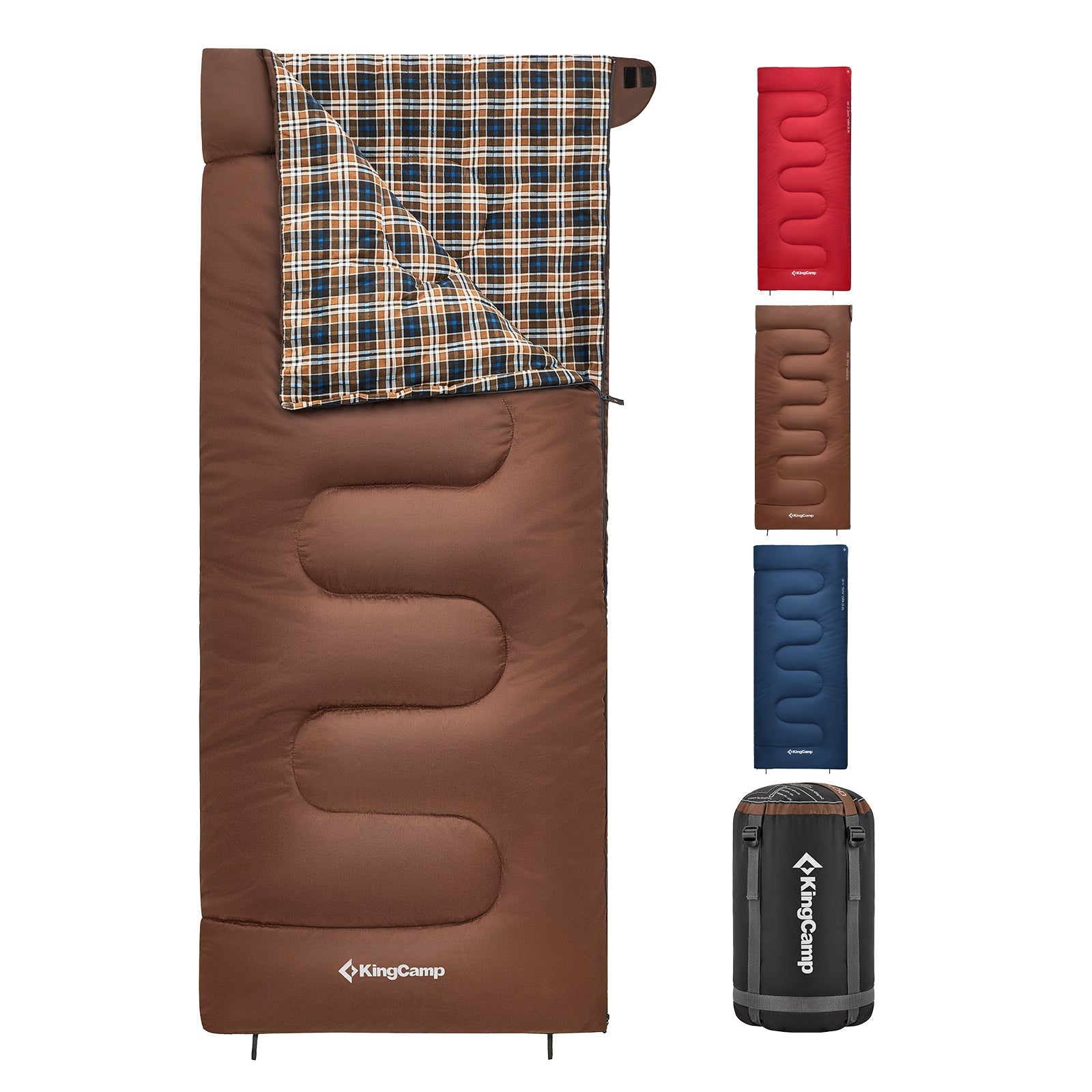 KingCamp Cotton Flannel 3 Season Sleeping Bags