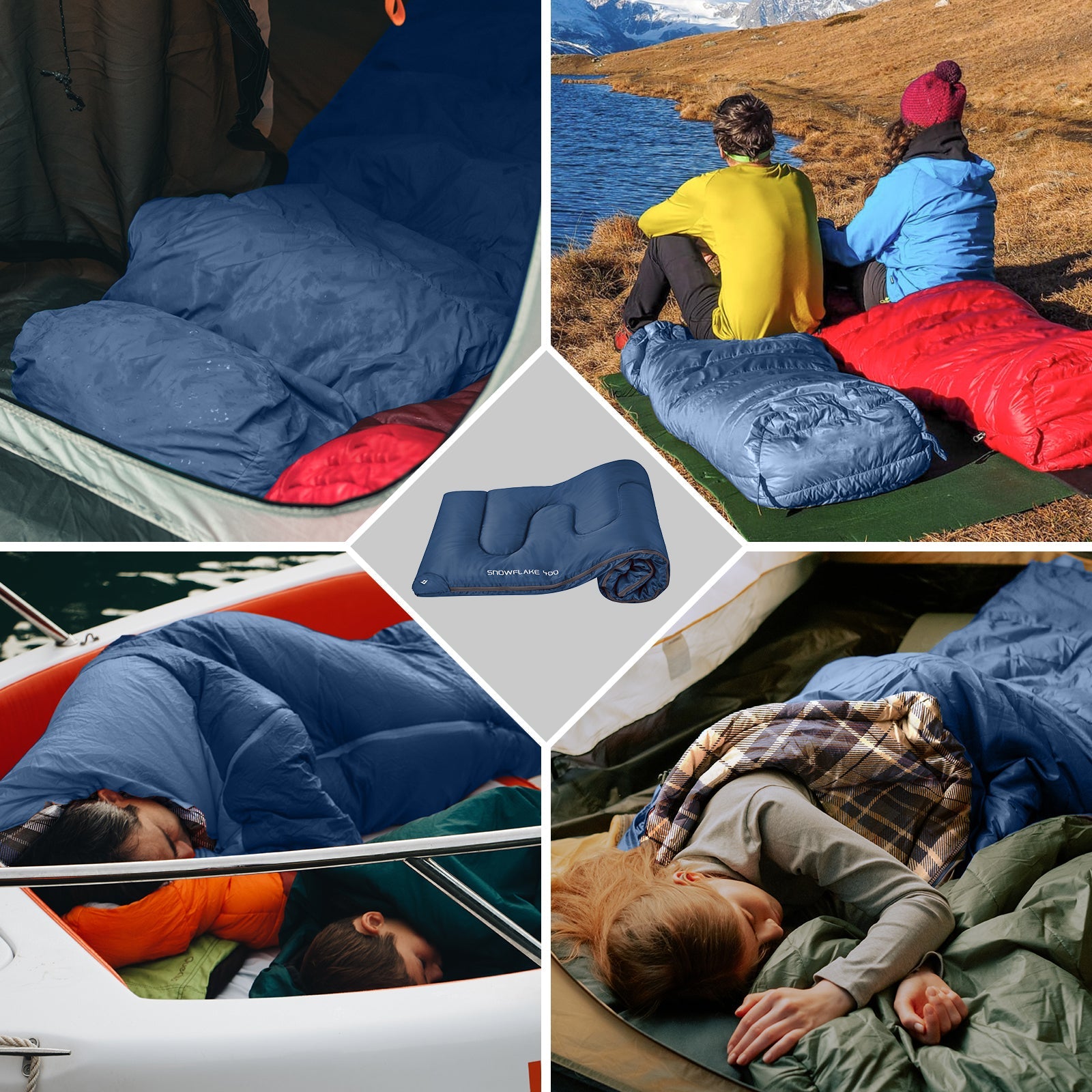 KingCamp Cotton Flannel 3 Season Sleeping Bags