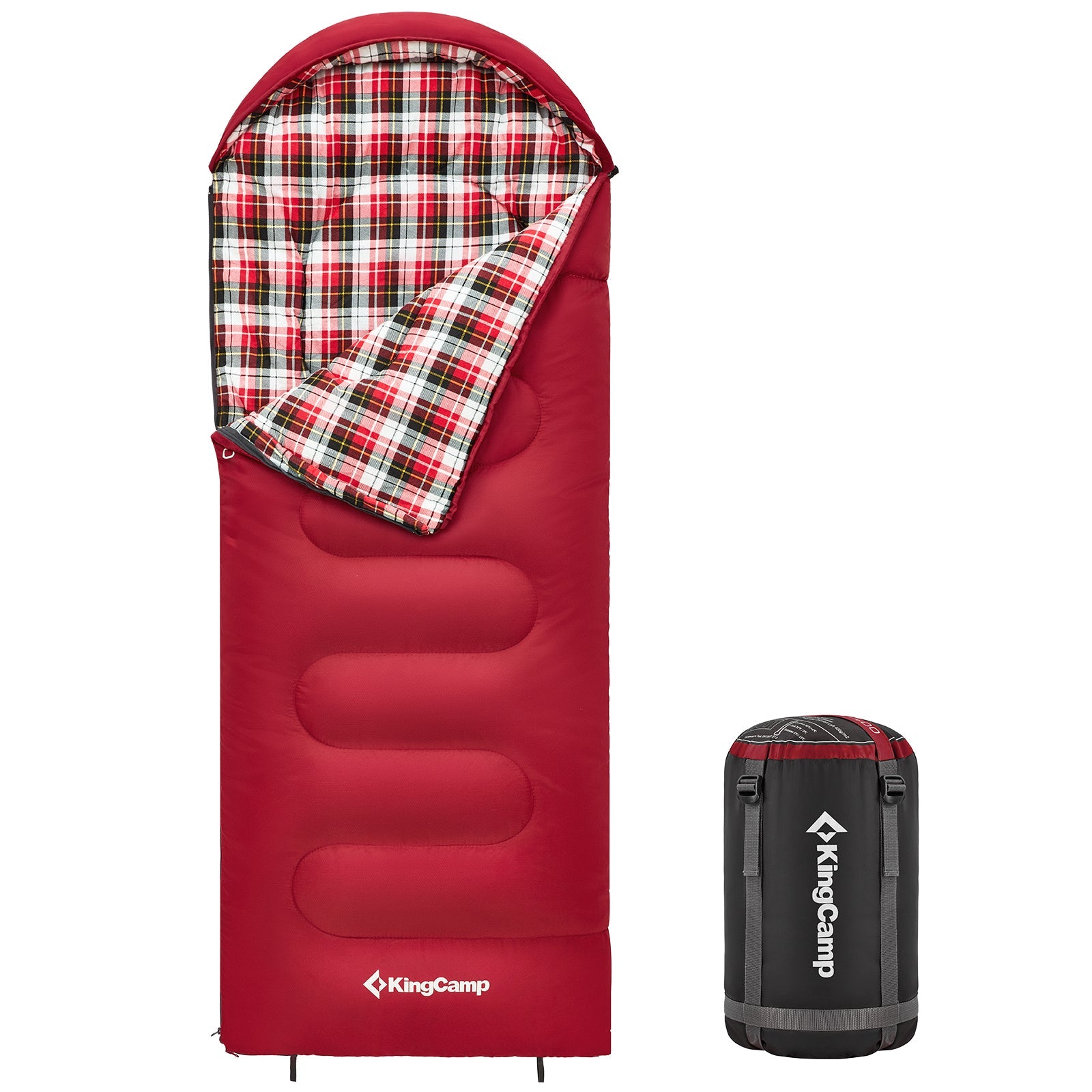 KingCamp Flannel Liner 3 Season Sleeping Bags