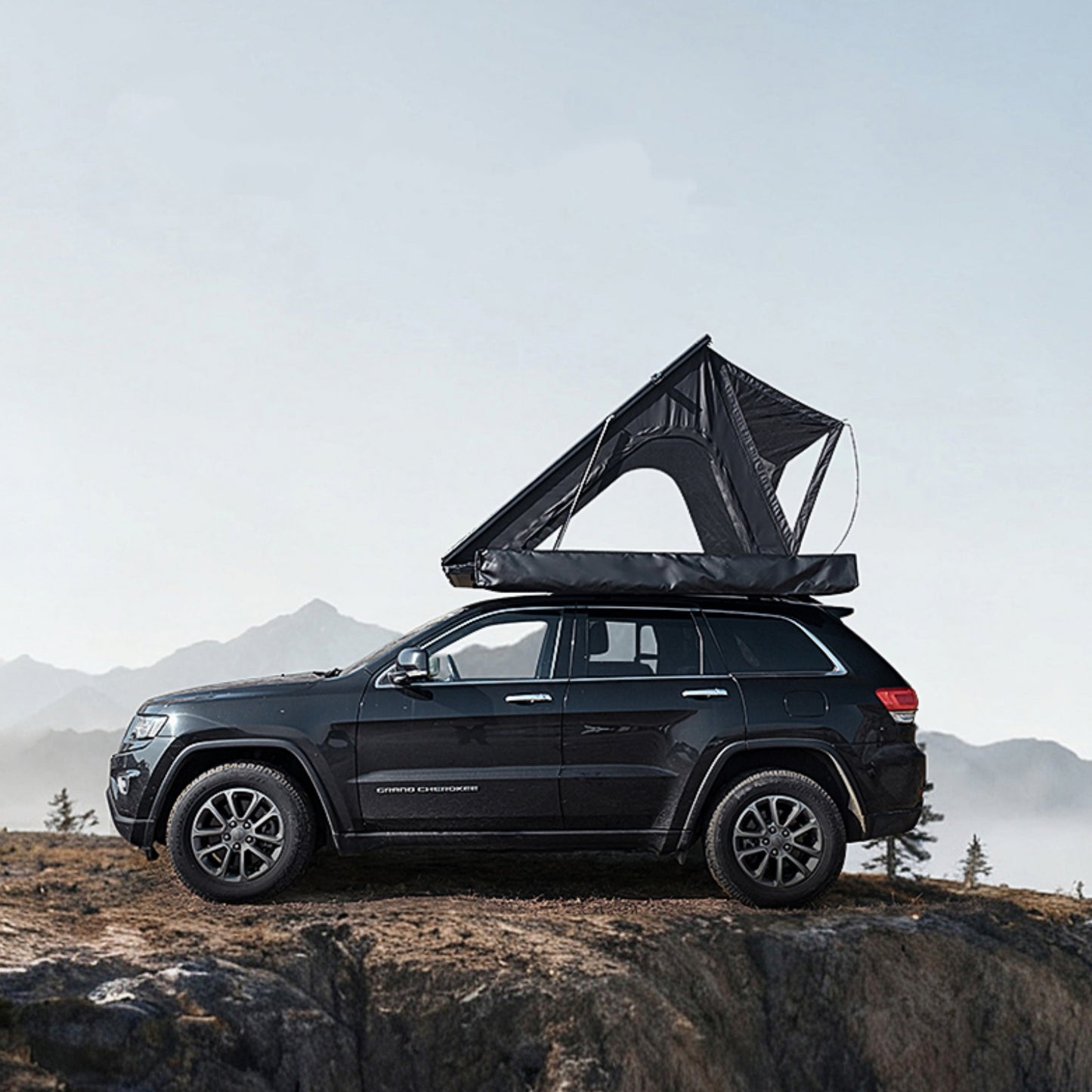 KingCamp ENDLESS 8 Rooftop Tent – Ultra-Thin 8cm Hard Shell, Waterproof & Lightweight for 4x4 & SUV Overlanding