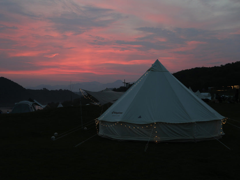 KingCamp Khan Glamping Bell Tent 16.4ft/13.2ft