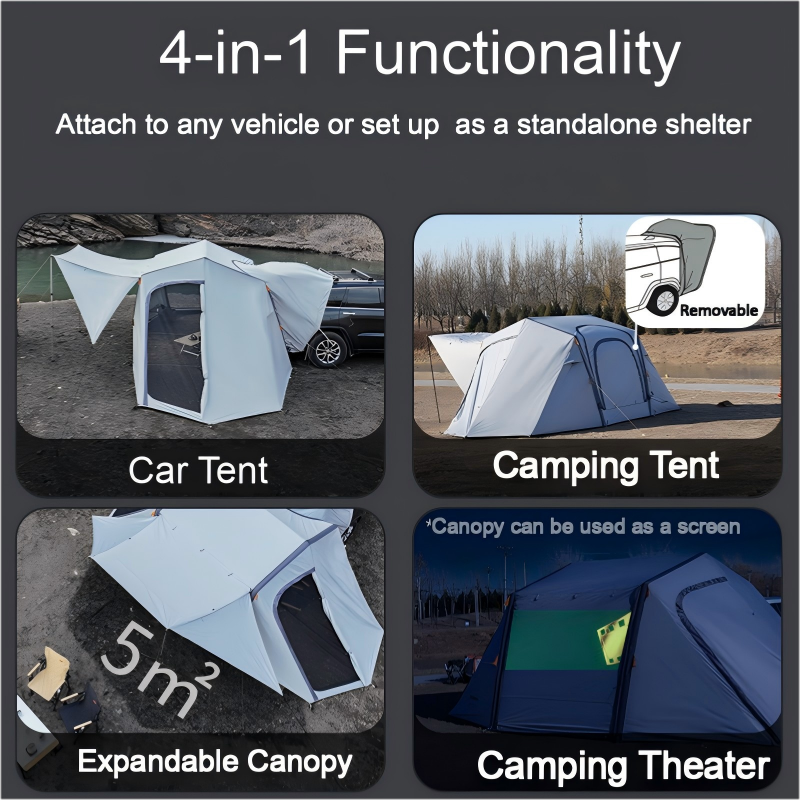 KingCamp BOUNDLESS AIR2 Inflatable Car Tent