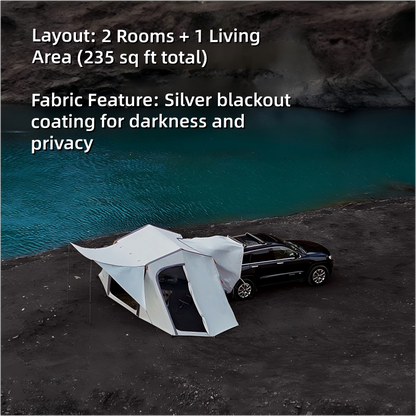 KingCamp BOUNDLESS AIR2 Inflatable Car Tent