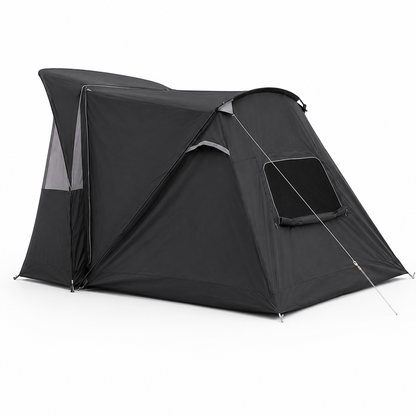 NEW | KingCamp BOUNDLESS X3 PRO Bedroom - Expandable Sleeping Attachment for SUV Tent, 3-4 Person Waterproof Shelter, Connects via Zipper