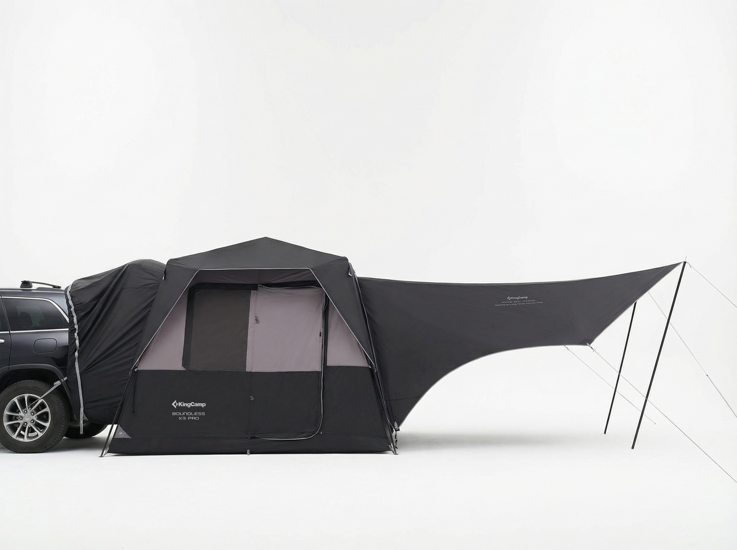 NEW | KingCamp BOUNDLESS X 3 PRO Modular SUV Tent – 5-in-1 Expandable Design