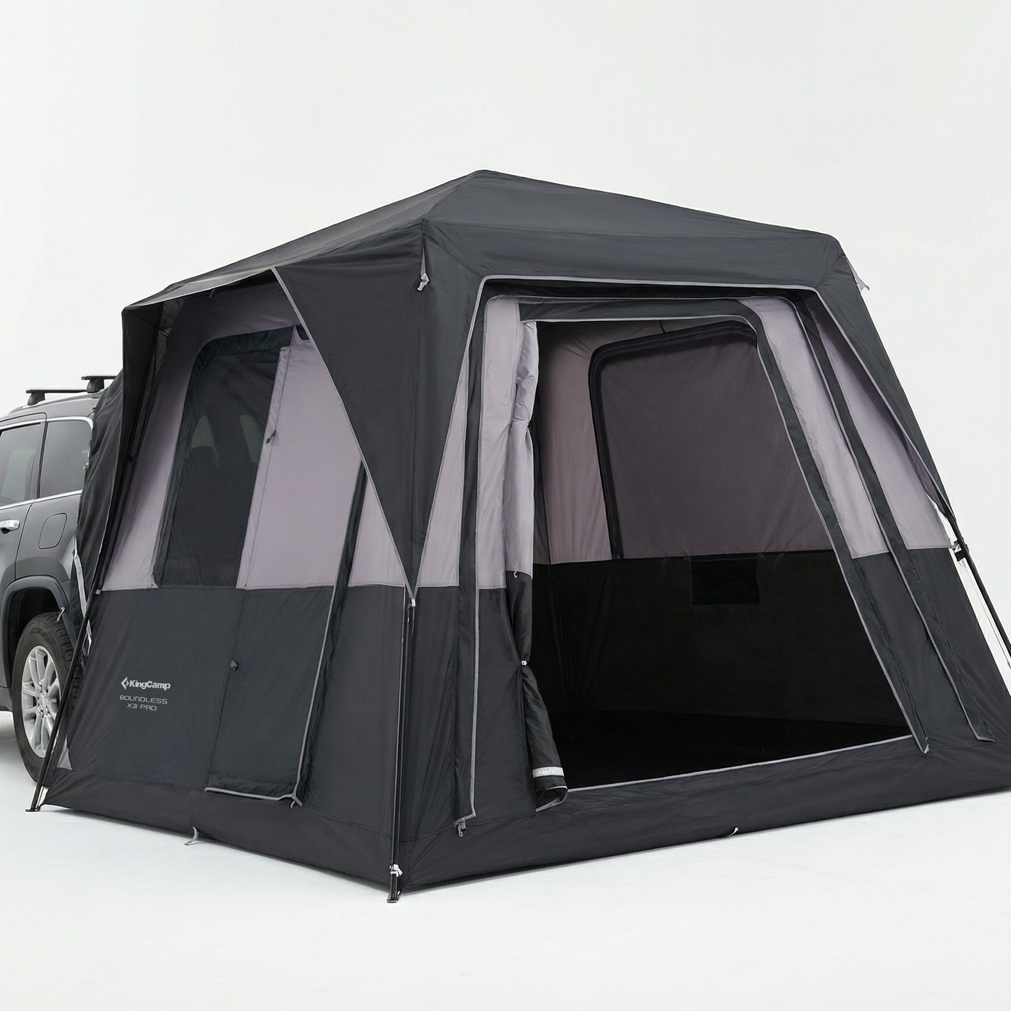 NEW | KingCamp BOUNDLESS X 3 PRO Modular SUV Tent – 5-in-1 Expandable Design
