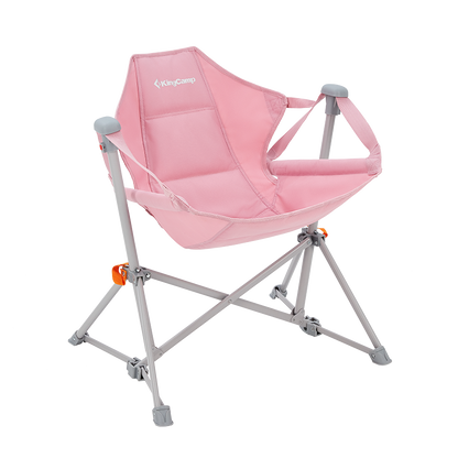 KingCamp Kids Hammock Chair with Stand a?? Adjustable Folding Chair for Outdoor & Indoor Use Gift