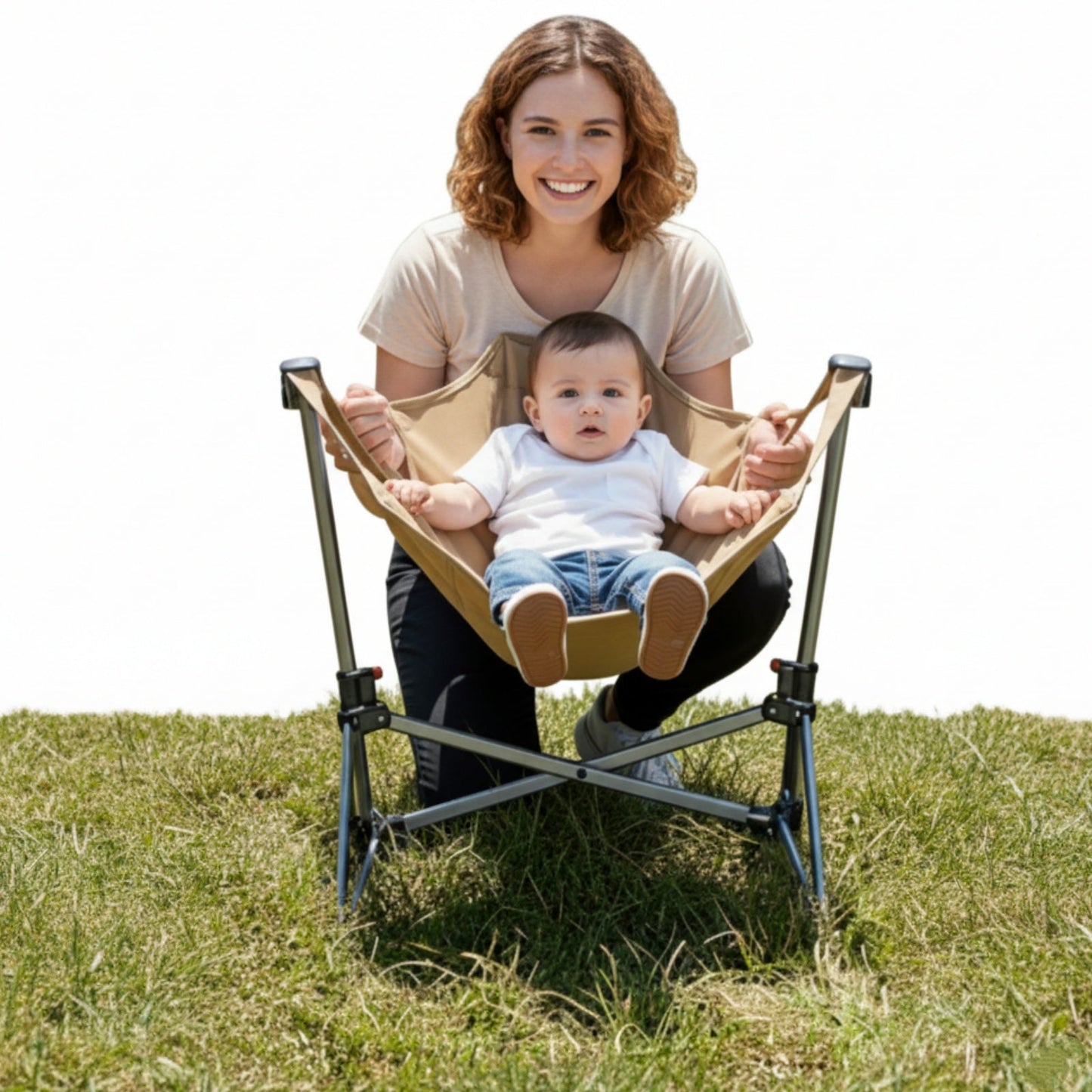 Perfect Gift For Kid KingCamp Kids Hammock Chair with Stand a?? Adjustable Folding Chair for Outdoor & Indoor Use